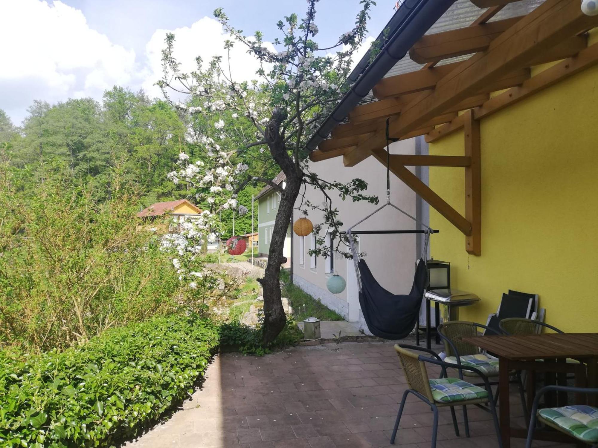 Ferienwohnung Und Sommerhaus Unter Der Burg Falkenberg  外观 照片